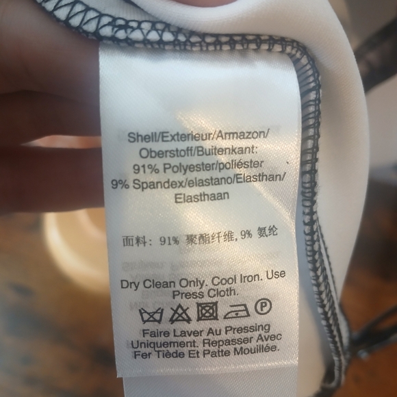 DKNY Women's Dress with Purple and Black Design - Picture 8 of 12